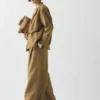 Giacca in twill di cotone e lino Giacca in twill di cotone e lino