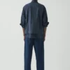 Gilet imbottito a righe ferroviarie Gilet imbottito a righe ferroviarie