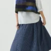 Gilet in maglia patchwork di lana Gilet in maglia patchwork di lana