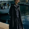 Camicia in cotone e lino a quadri
