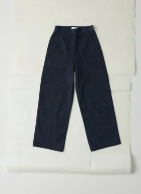 Jeans a vita alta in denim biologico Annie