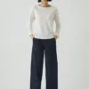 Jeans a vita alta in denim biologico Annie Jeans a vita alta in denim biologico Annie