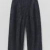 Jeans Annie in denim biologico con bottoni laterali