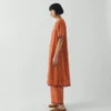 Kaftan in cotone a quadri Bistrot Kaftan in cotone a quadri Bistrot