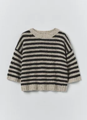 maglione a maniche corte a righe donegal 2 280x385 - Maglione a maniche corte a righe Donegal