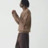 Maglione a righe in lana di alpaca Maglione a righe in lana di alpaca