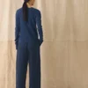 Maglione elegante in lana e cashmere
