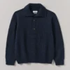 Maglione in lana con mezza abbottonatura Maglione in lana con mezza abbottonatura