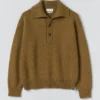 Maglione in lana con mezza abbottonatura Maglione in lana con mezza abbottonatura