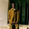 Maglione in lana con mezza abbottonatura Maglione in lana con mezza abbottonatura