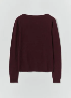 Maglione in lana pregiata e cashmere