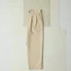 Pantaloni a gamba larga in tela di cotone Bill