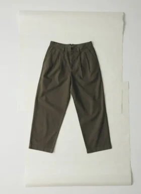 Pantaloni a gamba larga in tela di cotone Bill