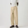Pantaloni a gamba larga in tela di cotone Bill