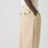 Pantaloni a gamba larga in tela di cotone Bill
