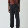 Pantaloni a gamba larga in tela di cotone Bill