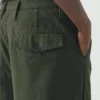 Pantaloni a gamba larga in tela di cotone Bill