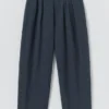 Pantaloni a pieghe a righe Caspar Pantaloni a pieghe a righe Caspar