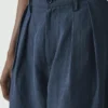 Pantaloni a pieghe a righe Caspar Pantaloni a pieghe a righe Caspar