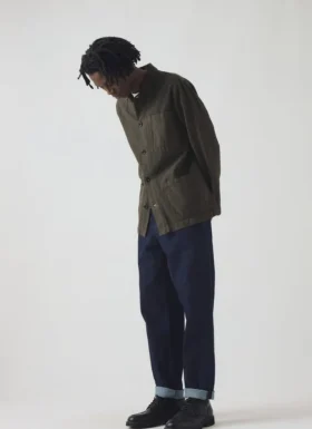 Pantaloni a zampa in denim Norv