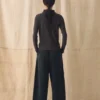 Pantaloni a zampa in velluto a coste biologico Pantaloni a zampa in velluto a coste biologico