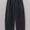 Pantaloni a zampa in velluto a coste biologico Pantaloni a zampa in velluto a coste biologico
