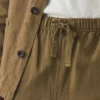 Pantaloni Alfie a spina di pesce tinti in capo Pantaloni Alfie a spina di pesce tinti in capo
