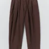 Pantaloni Casper in popeline di cotone Pantaloni Casper in popeline di cotone