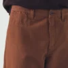 Pantaloni Elliot in tela di cotone tinta in capo Pantaloni Elliot in tela di cotone tinta in capo