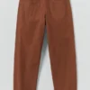 Pantaloni Elliot in tela di cotone tinta in capo Pantaloni Elliot in tela di cotone tinta in capo