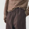 Pantaloni Gabriel in twill di cotone tinti in capo Pantaloni Gabriel in twill di cotone tinti in capo