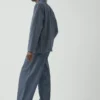 Pantaloni in denim a gamba larga a righe Jude Pantaloni in denim a gamba larga a righe Jude