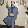 Giacca da lavoro in denim a righe Hickory Giacca da lavoro in denim a righe Hickory