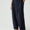 Pantaloni in lino tinti in capo Minako