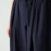 Pantaloni in lino tinti in capo Minako
