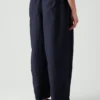 Pantaloni in lino tinti in capo Minako