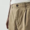 Pantaloni in twill di cotone plissettato Otto Pantaloni in twill di cotone plissettato Otto