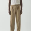 Pantaloni in twill di cotone plissettato Otto Pantaloni in twill di cotone plissettato Otto
