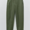 Pantaloni in twill di cotone tinti in capo Pantaloni in twill di cotone tinti in capo