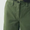 Pantaloni in twill di cotone tinti in capo Pantaloni in twill di cotone tinti in capo