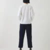 Pantaloni in twill indaco Alix