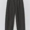 Pantaloni Jude in twill di cotone a gamba larga Pantaloni Jude in twill di cotone a gamba larga