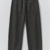 Pantaloni Jude in twill di cotone a gamba larga Pantaloni Jude in twill di cotone a gamba larga
