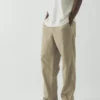 Pantaloni Rory in cotone e lino elasticizzati Pantaloni Rory in cotone e lino elasticizzati