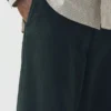 Pantaloni Rory in cotone micro pied-de-poule sovratinto Pantaloni Rory in cotone micro pied-de-poule sovratinto