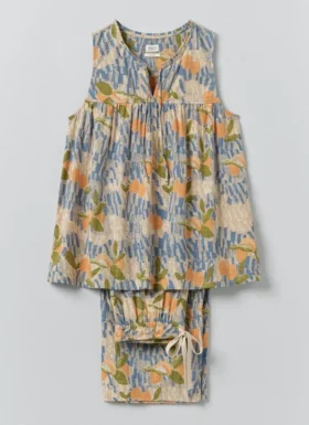 Pigiami in cotone con stampa Picnic Pigiami in cotone con stampa Picnic