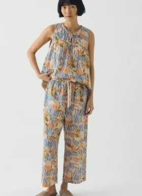 Pigiami in cotone con stampa Picnic Pigiami in cotone con stampa Picnic