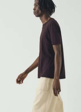 T-shirt a maniche corte in cotone biologico Theo
