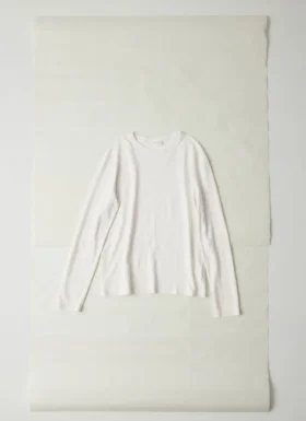 T-shirt a maniche lunghe in cotone Frank