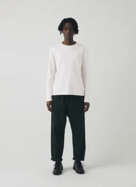 T-shirt a maniche lunghe in cotone Frank